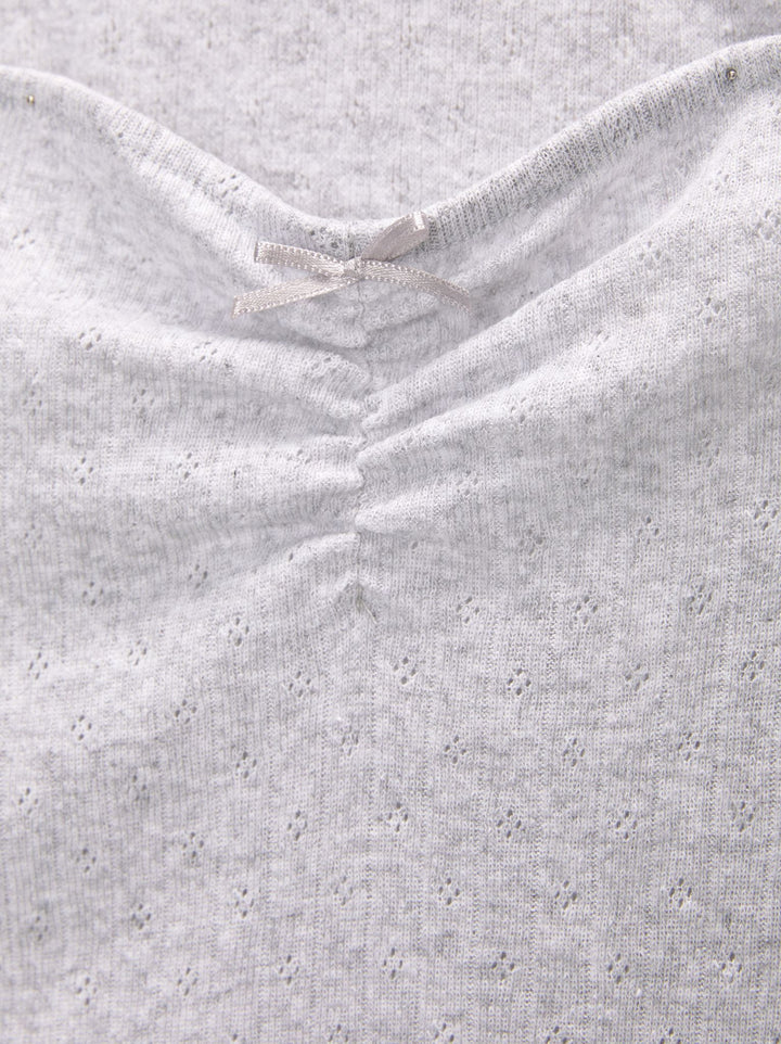 Moudda PULL & BEAR - Body Calados Manches Courtes Gris - Tunisie 4