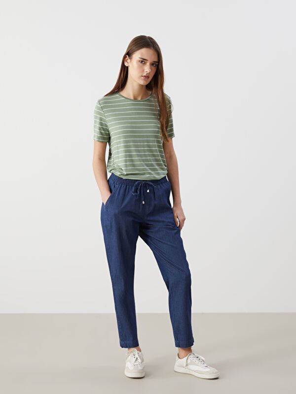 Moudda LC Waikiki - Body basique en jersey à manches courtes pour Femmes - Tunisie 2