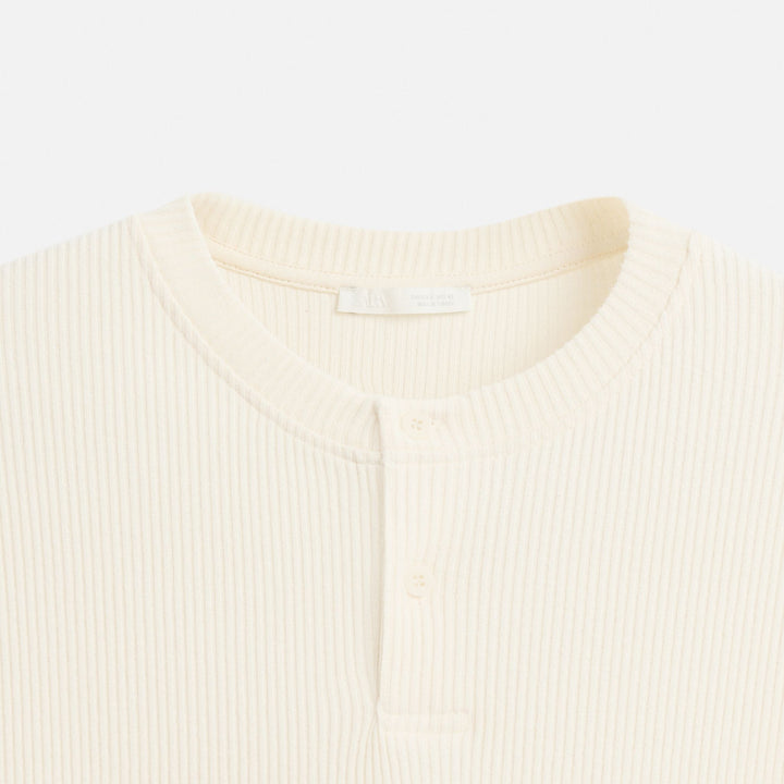 Moudda ZARA - T-Shirt Henley - Côtes - Tunisie 3