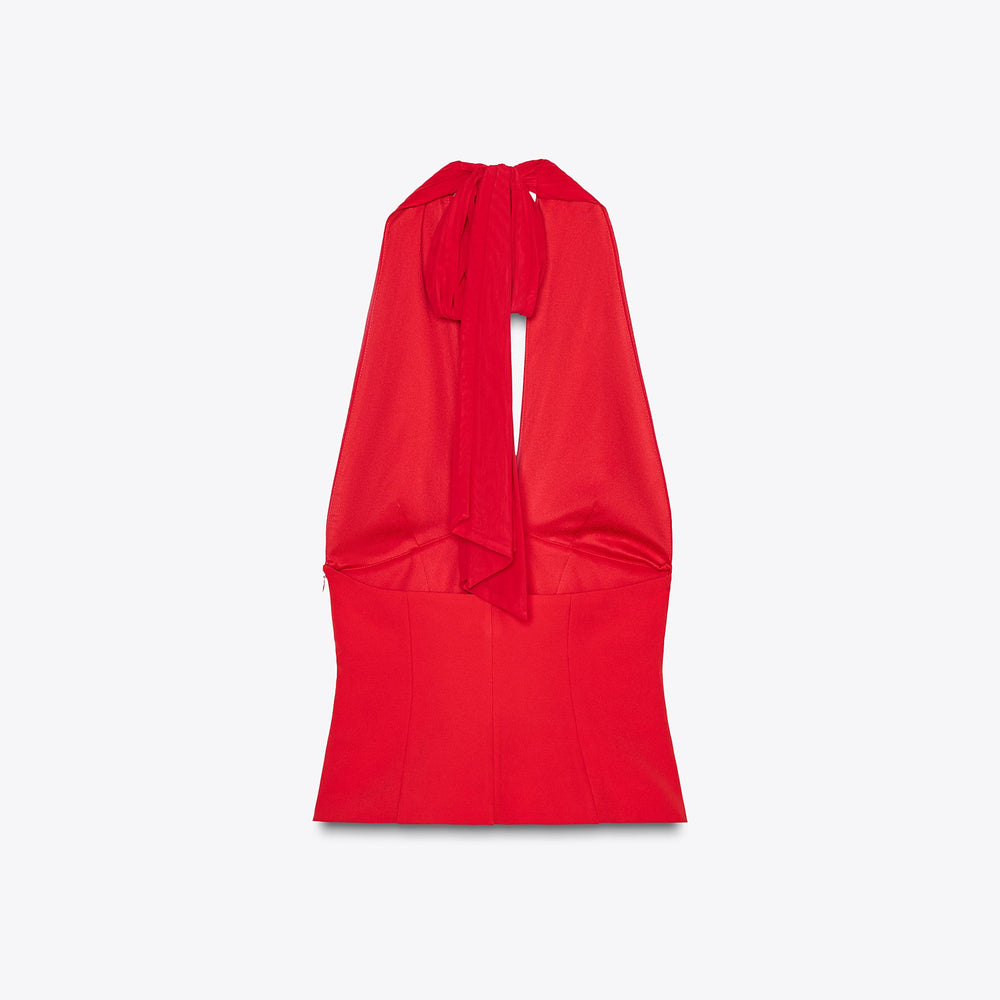 Moudda ZARA - Top Élastique - Halter & Mesh - Tunisie 2