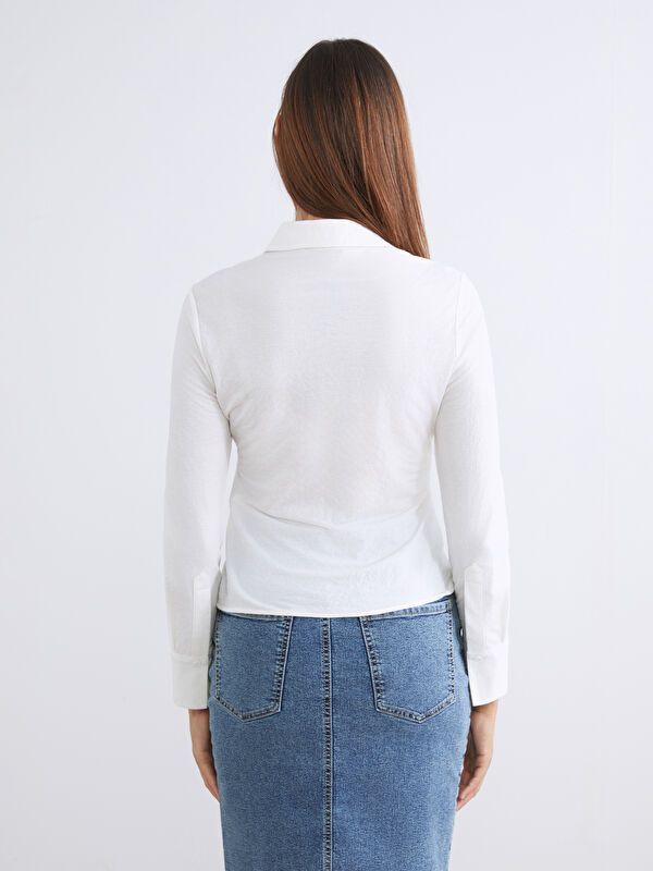 Moudda LC Waikiki - Chemise tissée à manches longues pour Femmes - Tunisie 4