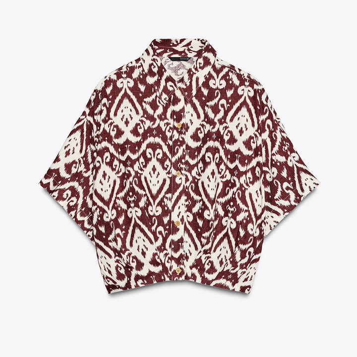 Moudda ZARA - Ensemble Chemise Cropped - Col Chemisier - Tunisie 1
