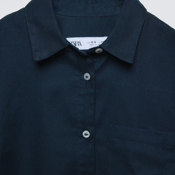 Moudda ZARA - Chemise fille qualité douillette patch cœur - Tunisie 3