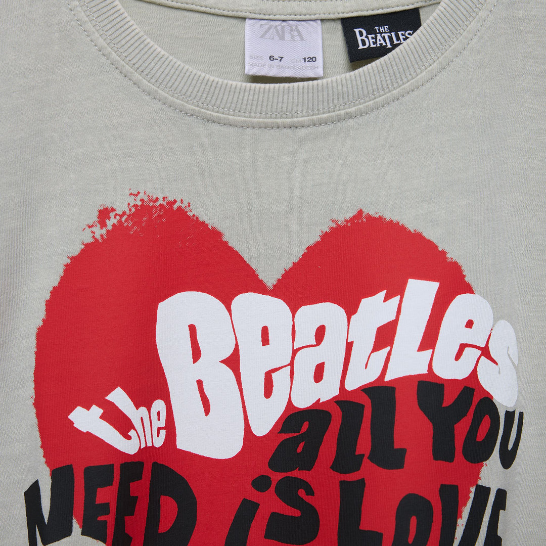 Moudda ZARA - T-shirt court fille licence Beatles - Tunisie 3