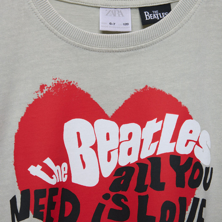 Moudda ZARA - T-shirt court fille licence Beatles - Tunisie 3