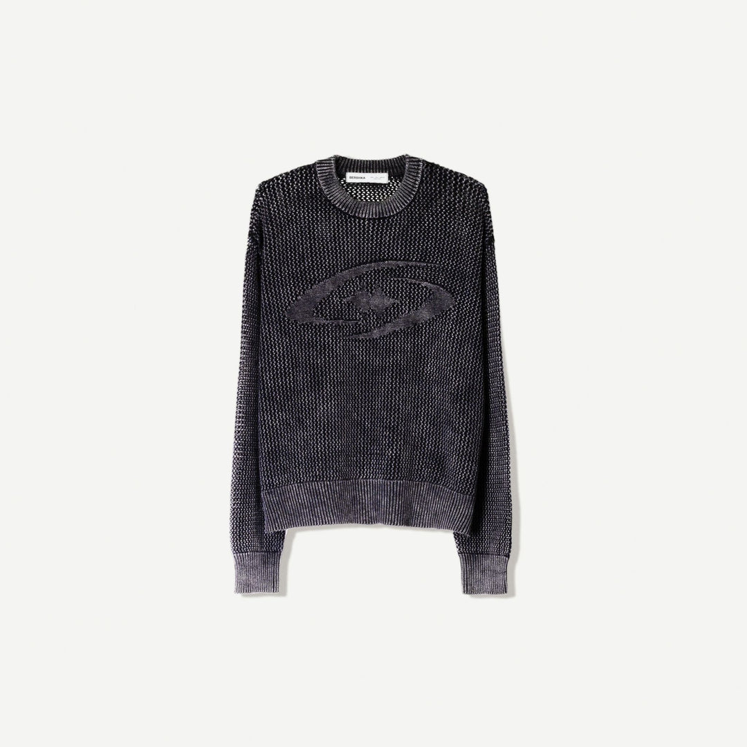 Moudda BERSHKA - Pull Boxy - Mesh Lavé - Tunisie 1