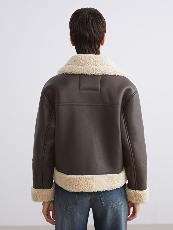 Moudda LC Waikiki - Manteau en cuir PU lourd pour Femmes - Tunisie 5