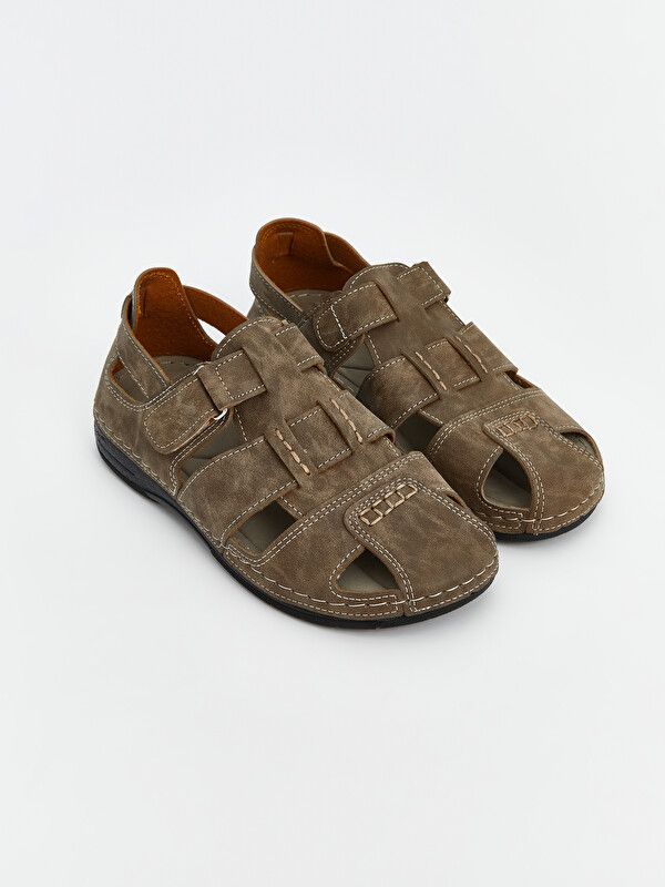 Moudda LC Waikiki - Sandales pour Homme couleur Vison - Tunisie 1