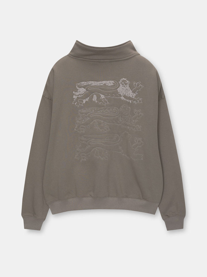 Moudda PULL & BEAR - Sweat Demi-Fermeture Bad Ideas 04 avec Broderie - Tunisie 4