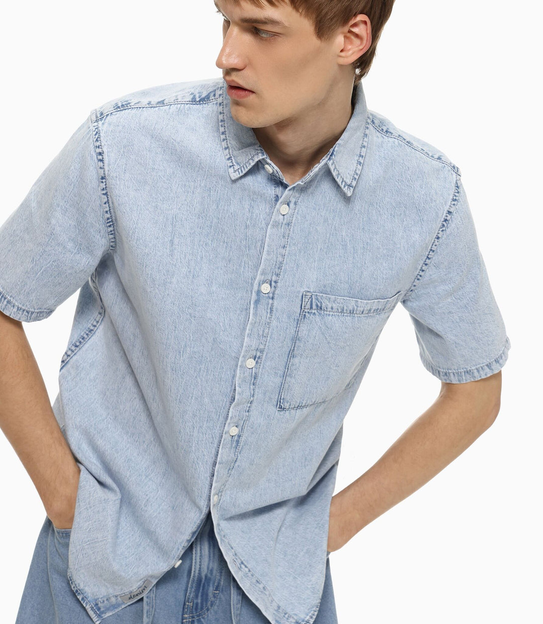 Moudda Lefties - Chemise Denim Basique - Tunisie 5