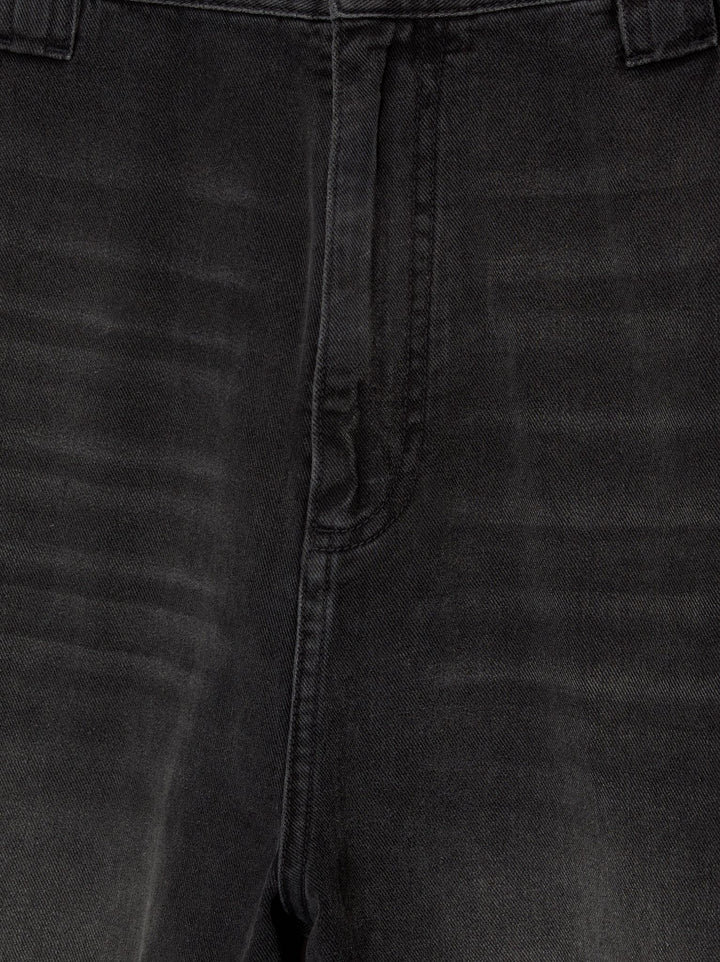 Moudda PULL & BEAR - Pantalon Denim Cargo Superbaggy Ceinture Élastique - Tunisie 4
