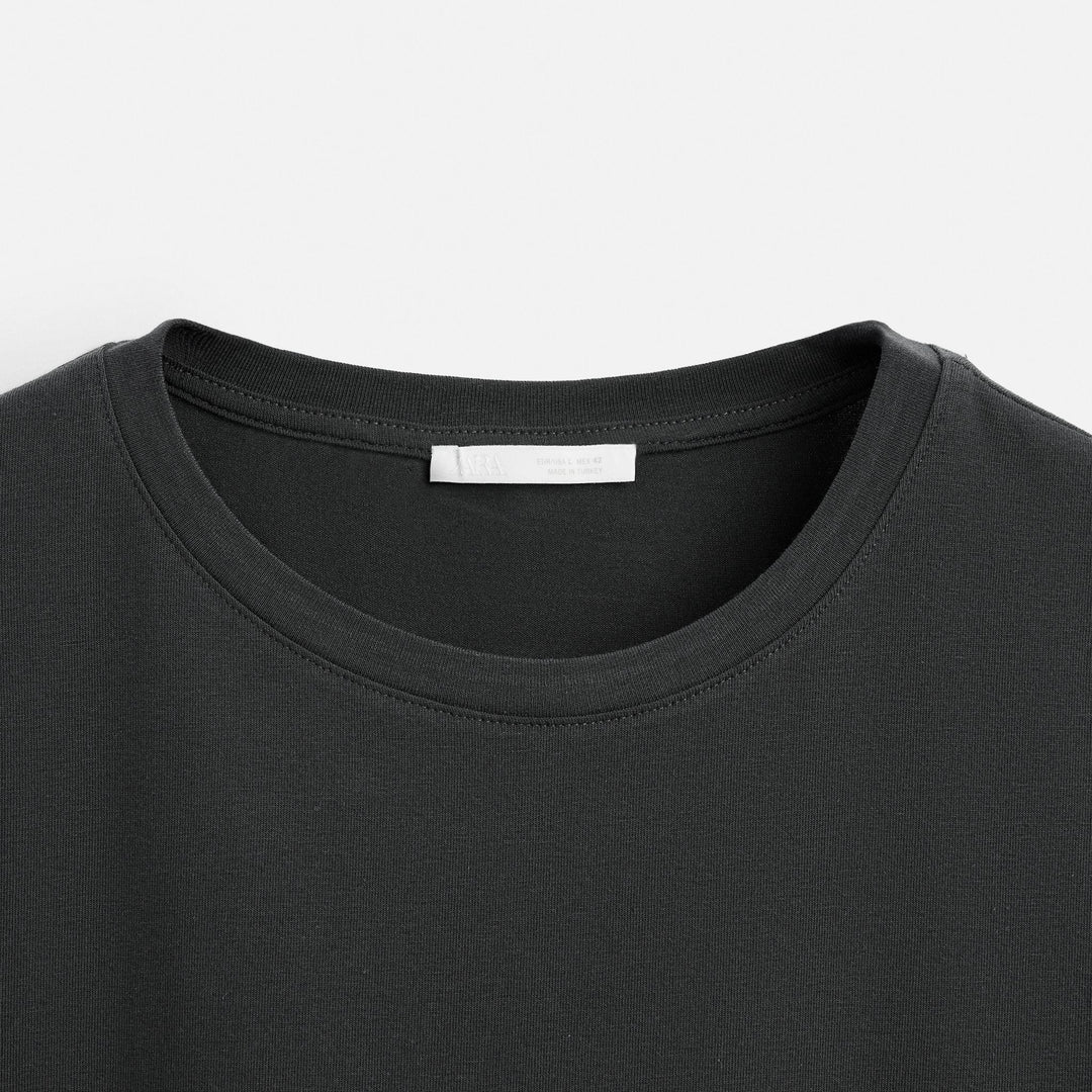 Moudda ZARA - T-Shirt Slim - Col Rond - Tunisie 3