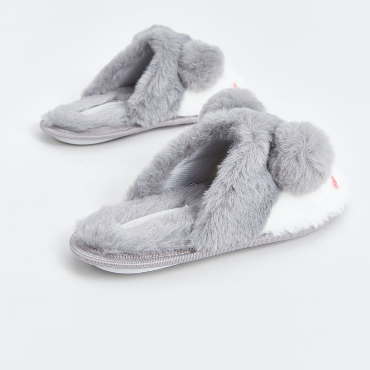 Moudda LC Waikiki - Pantoufles maison Fille Gris - Tunisie 5