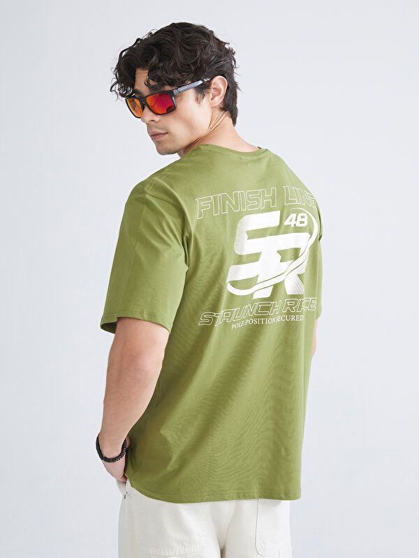 Moudda LC Waikiki - T-shirt en jersey imprimé à manches courtes pour Hommes - Tunisie 1