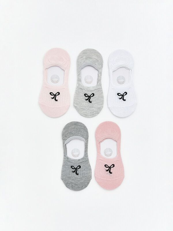 Moudda LC Waikiki - Chaussettes invisibles pour Fille couleur Rose clair - Tunisie 1