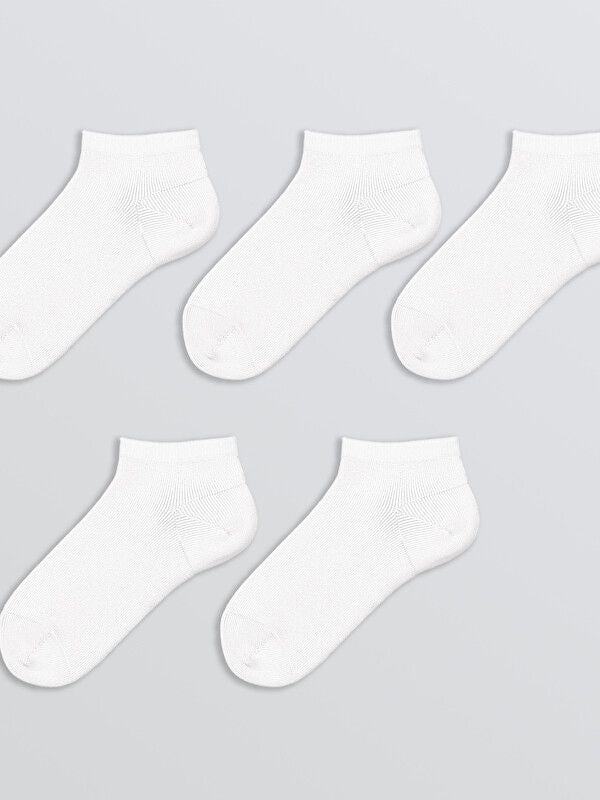 Moudda LC Waikiki - Chaussettes liner trainer (sport) pour Fille couleur Blanc brillant - Tunisie 2