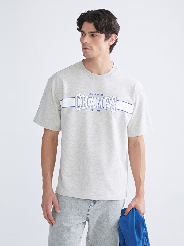 Moudda LC Waikiki - Sweatshirt en jersey Homme Blanche-neige mélan - Tunisie 1