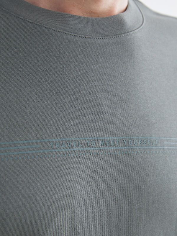 Moudda LC Waikiki - Sweat-shirt basique en jersey imprimé pour Hommes - Tunisie 3