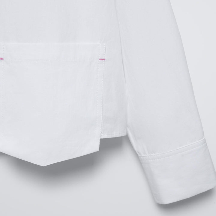 Moudda ZARA - Chemise fille popeline détail surpiqûres édition I - Tunisie 3