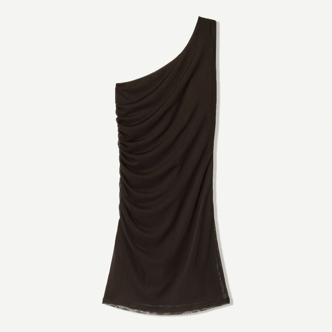 Moudda BERSHKA - Robe Mini Asymétrique - Tulle - Tunisie 1