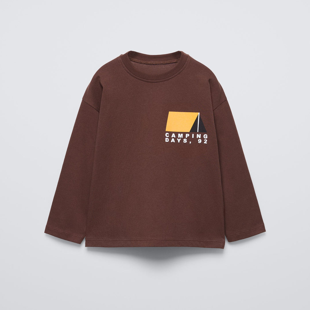 Moudda ZARA - T-shirt enfant imprimé camping - Tunisie 1