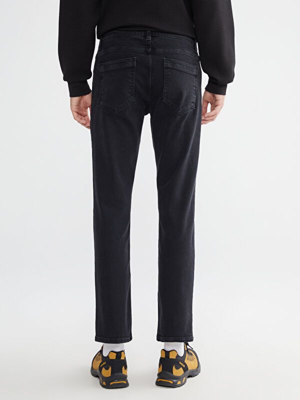 Moudda LC Waikiki - Jean basique en denim couleur Rodeo noir pour hommes - Tunisie 4