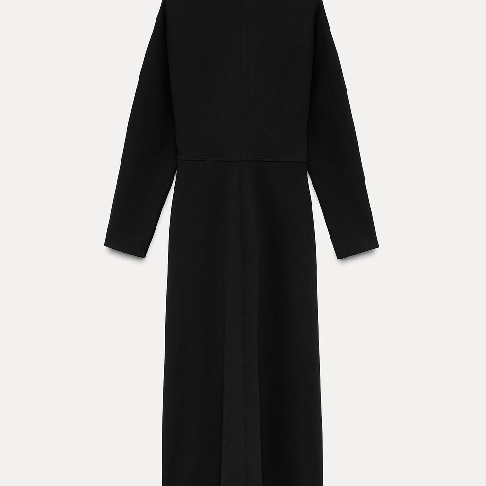 Moudda ZARA - Robe Midi Interlock - Découpes Ajustées - Tunisie 2