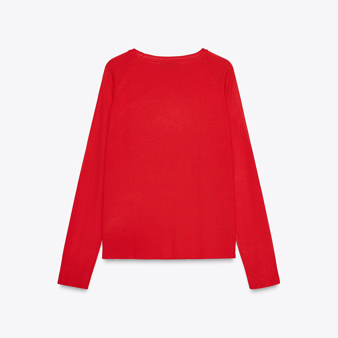 Moudda ZARA - Pull 50/50 - Col Caja & Manches Raglan - Tunisie 2