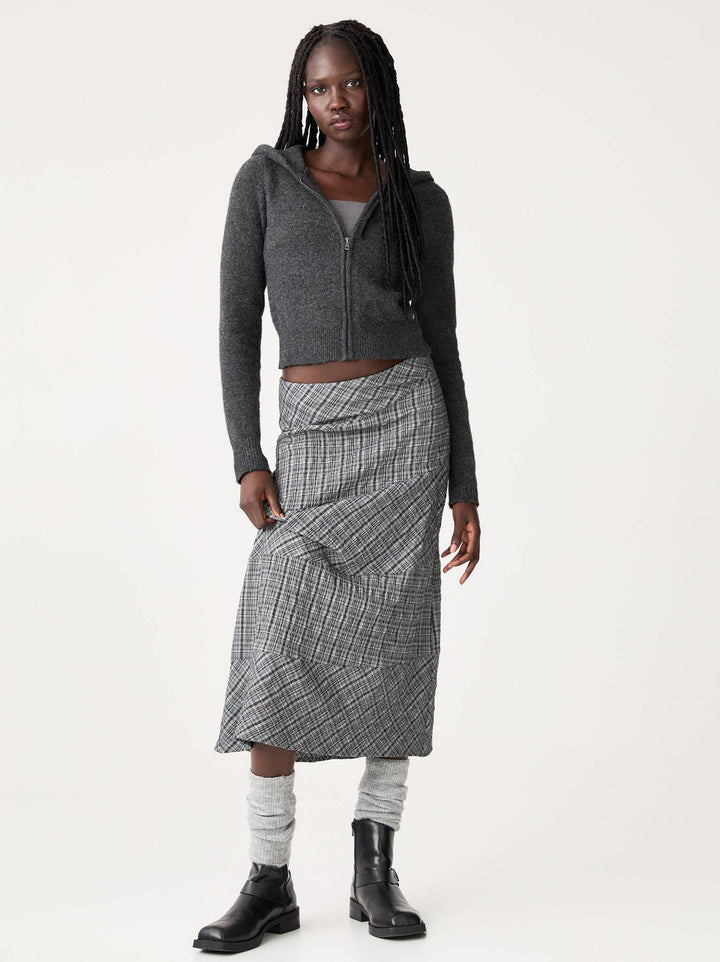Moudda PULL & BEAR - Jupe Midi à Carreaux Asymétrique - Tunisie 8