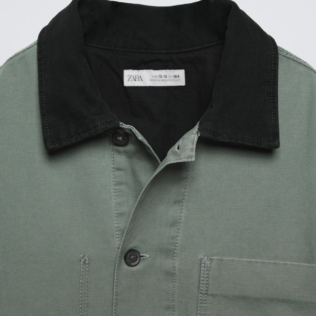 Moudda ZARA - Chemise surchemise toile style Worker - Tunisie 3