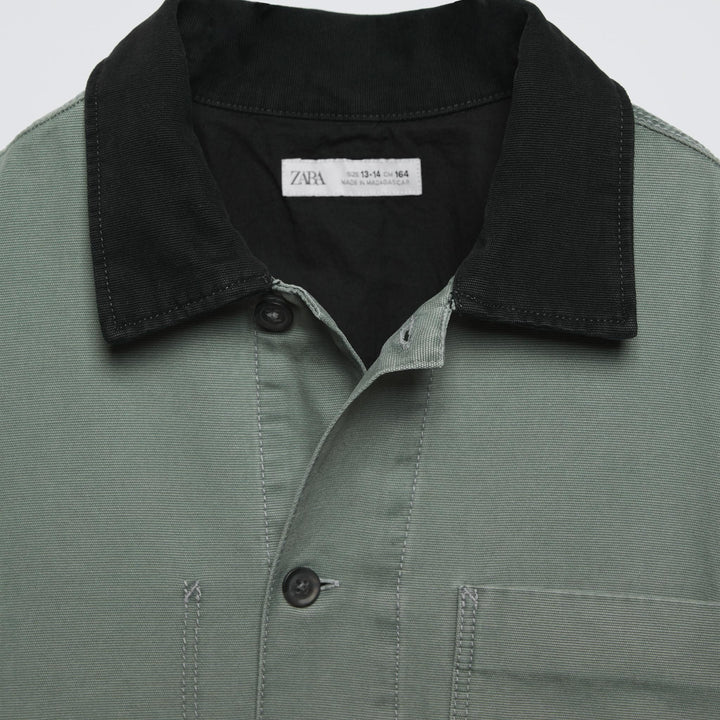 Moudda ZARA - Chemise surchemise toile style Worker - Tunisie 3