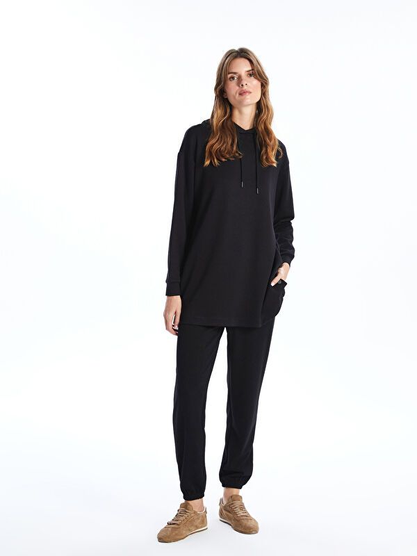 Moudda LC Waikiki - Pantalon jersey Femme Noir - Tunisie 1
