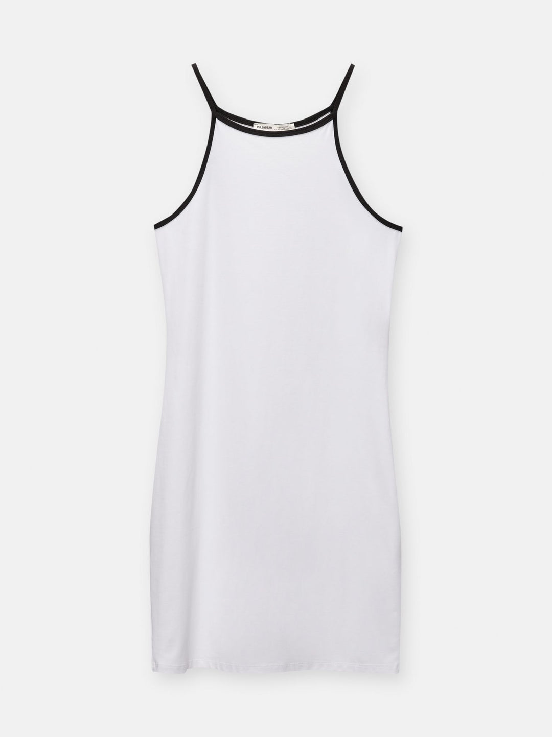 Moudda PULL & BEAR - Robe Mini Halter Vif Contraste - Tunisie 3