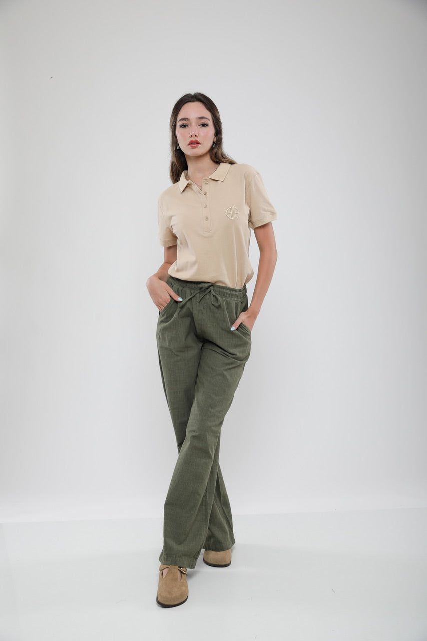 Moudda Billiorich - Pantalon Large Femme en Lin Mélangé - Tunisie 4