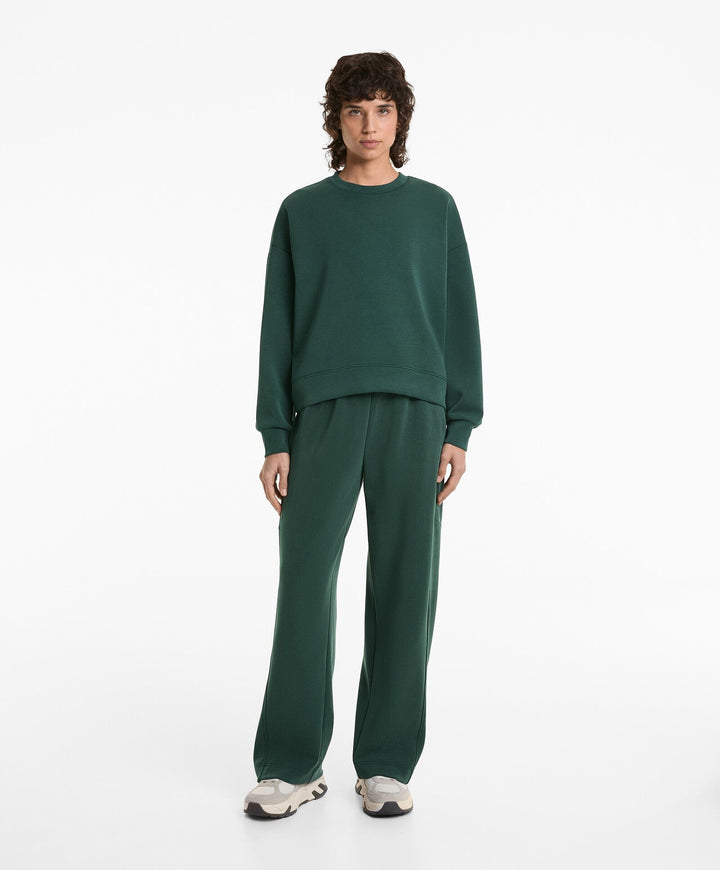 Moudda Oysho - Sweat Manches Longues Col Rond - Modal Premium Chaud - Tunisie 2