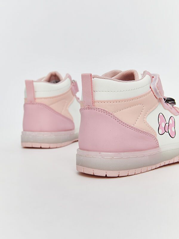 Moudda LC Waikiki - Chaussures décontractées montantes couleur Rose pour filles - Tunisie 5