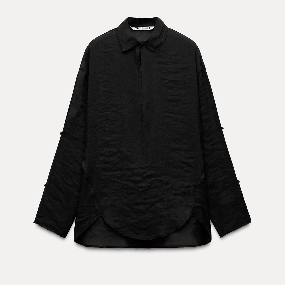 Moudda ZARA - Polo lyocell détail cordon poignet - Tunisie 2