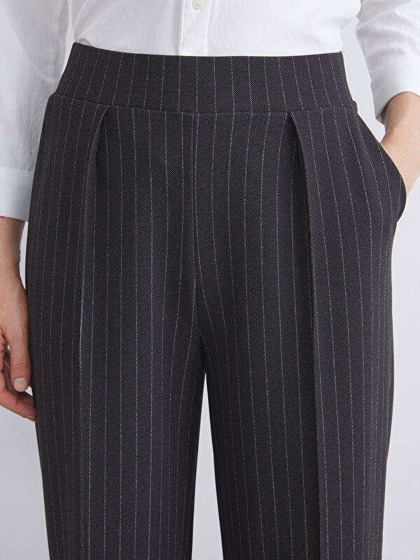 Moudda LC Waikiki - Pantalon tissé moyen Femme Noir - Tunisie 3