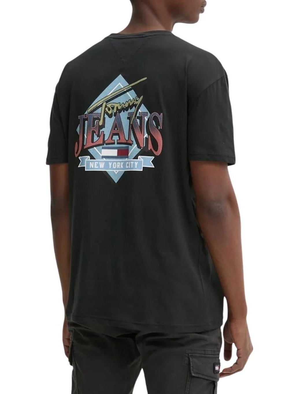 Moudda Tommy Hilfiger - Tshirt Tommy Jeans Diamond Pour Homme  - Tunisie 2