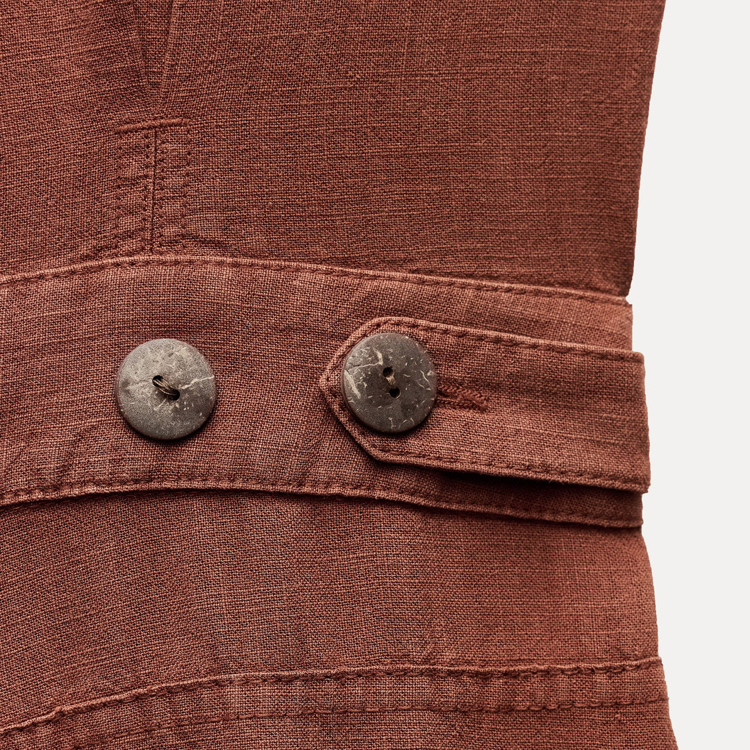 Moudda ZARA - Combinaison ramie/lyocell jambes ballon - Tunisie 4