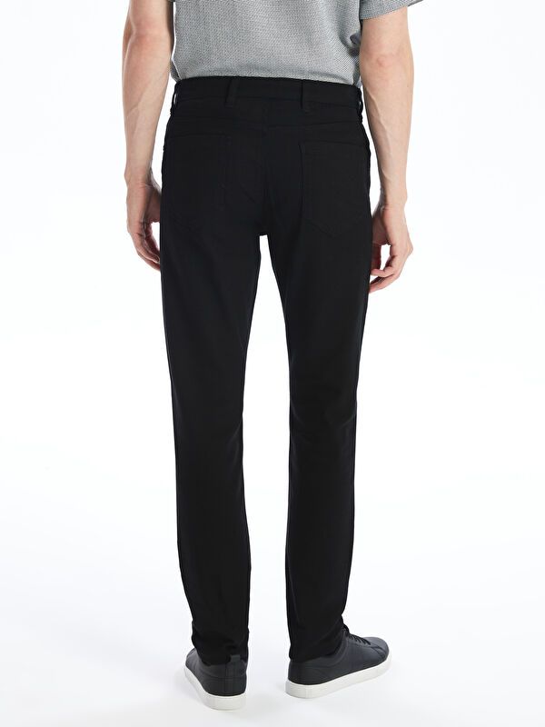 Moudda LC Waikiki - Pantalon chino tissé moyen Homme Noir - Tunisie 4