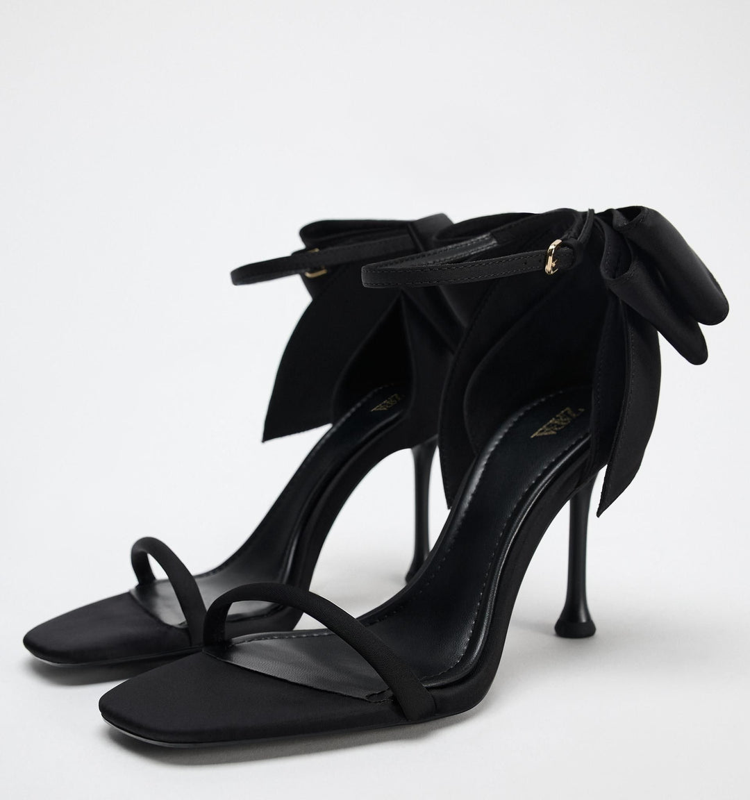 Moudda ZARA - Sandales talon satin nœud talon - Tunisie 4
