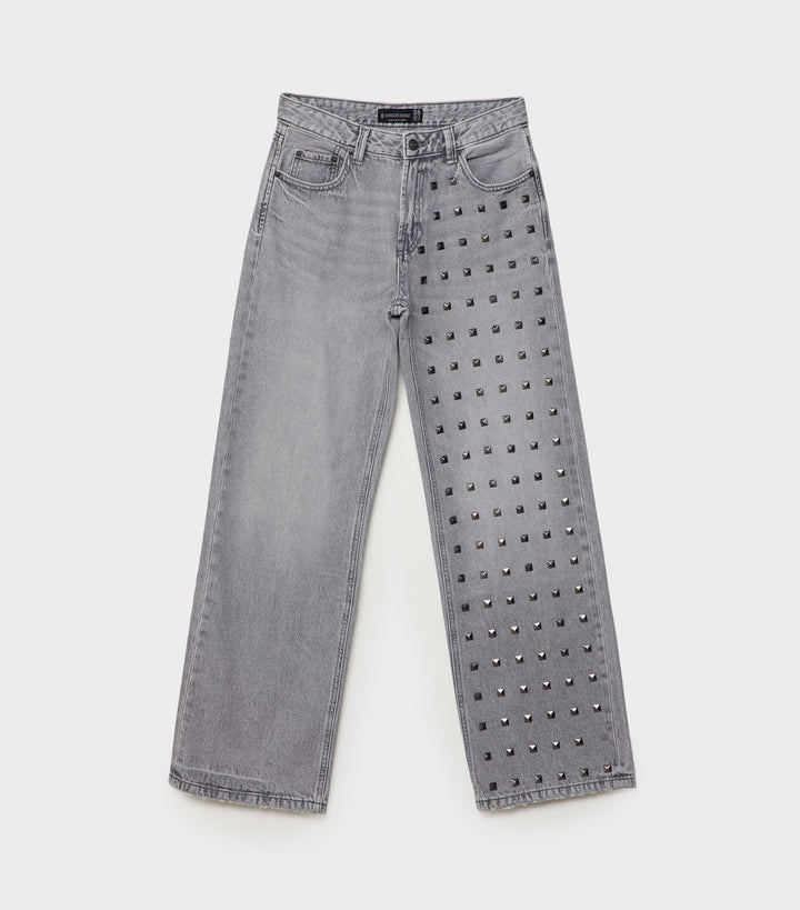 Moudda STRADIVARIUS - Jean Straight avec Clous - Tunisie 5
