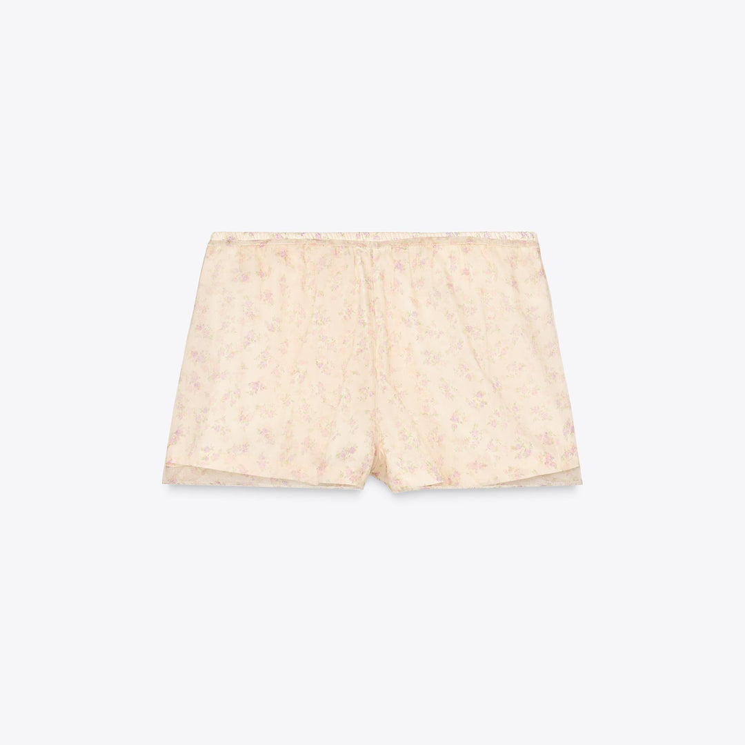 Moudda ZARA - Short Mini - Organza & Fleurs - Tunisie 2