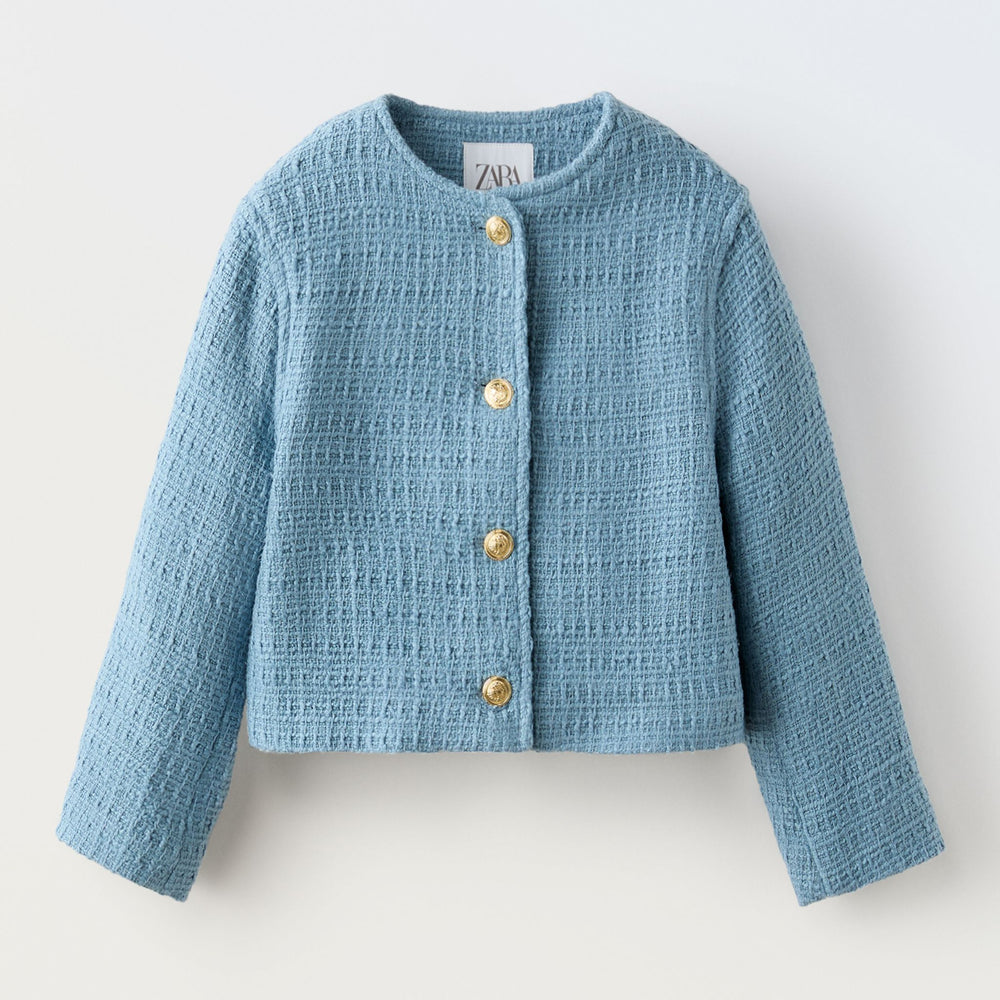 Moudda ZARA - Veste fille texturée, boutons - Tunisie 2