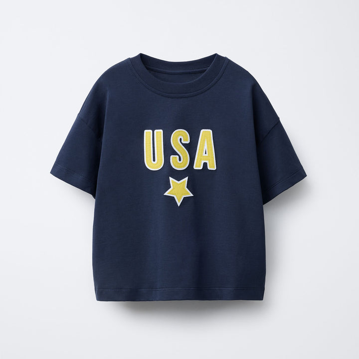 Moudda ZARA - T-Shirt - Patch USA - Tunisie 1