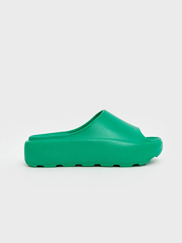 Moudda LC Waikiki - Pantoufles légères pour Femme couleur Vert terne - Tunisie 2
