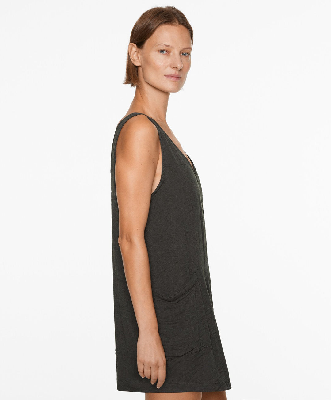 Moudda Oysho - Salopette Courte Col Échancré Dos en Gaze - Tunisie 5