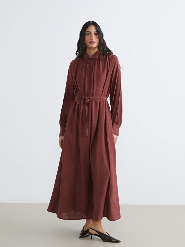 Moudda LC Waikiki - Robe manches longues en tissu pour Femme - Tunisie 2