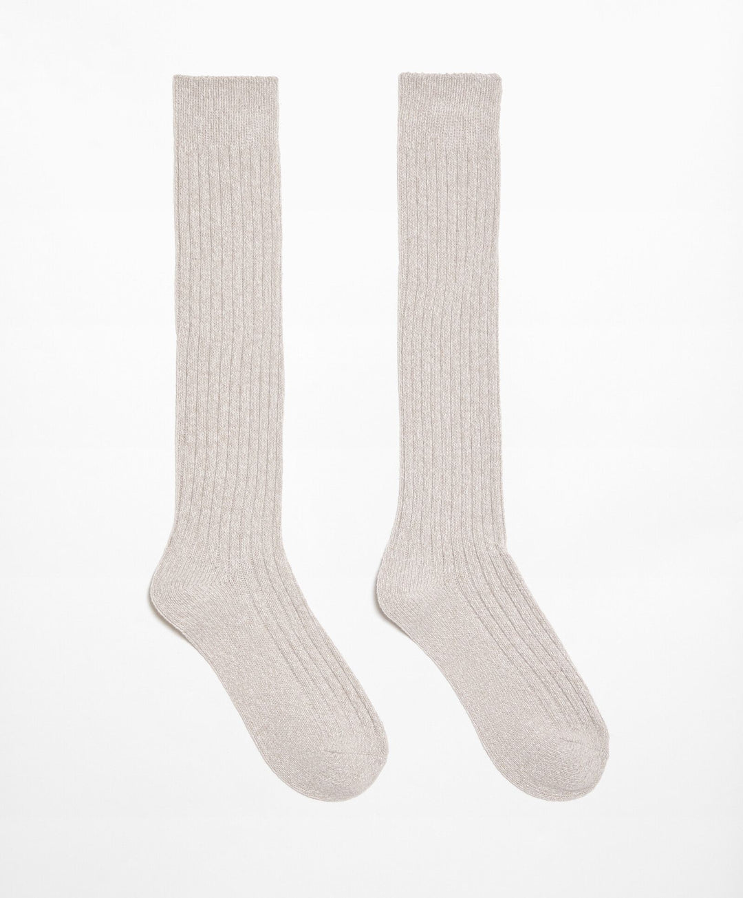 Moudda Oysho - Chaussettes Genou Supersoft Côtelées - Tunisie 4